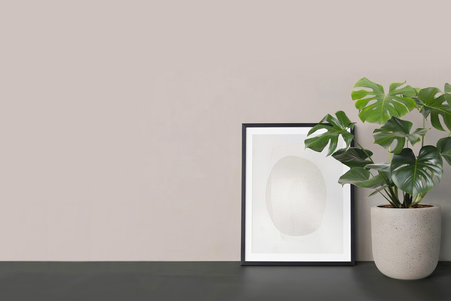 Minimal studio background